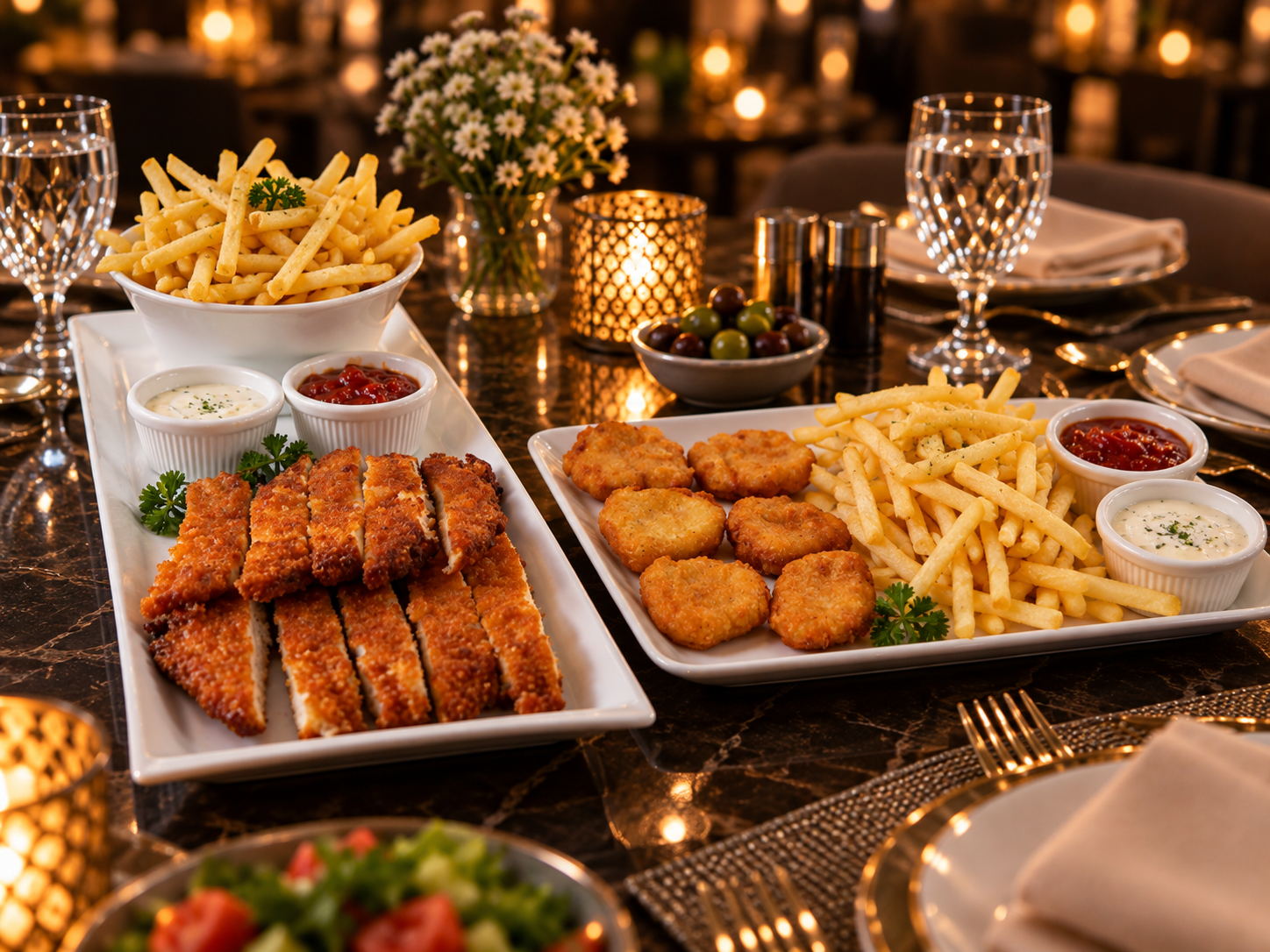 Blue Sky Lounge dining experience